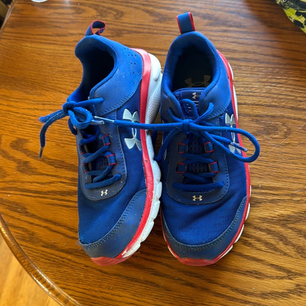 Under Armour Training Shoes (5Y) Blue / Red / White